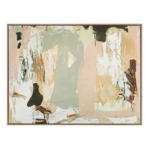 Earth Echoes 1 Landscape Box Framed Canvas in 103 x 78cm by OZ Design, a Painted Canvases for sale on Style Sourcebook