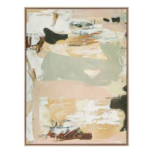 Earth Echoes 1 Portrait Box Framed Canvas in 123 x 163cm by OZ Design, a Painted Canvases for sale on Style Sourcebook