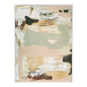 Earth Echoes 1 Portrait Box Framed Canvas in 63 x 93cm by OZ Design, a Painted Canvases for sale on Style Sourcebook