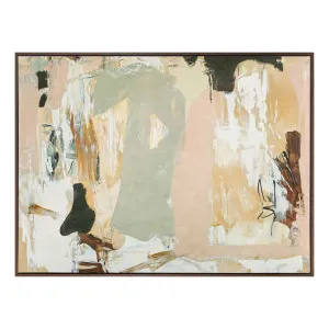 Earth Echoes 1 Landscape Box Framed Canvas in 103 x 78cm by OZ Design, a Painted Canvases for sale on Style Sourcebook