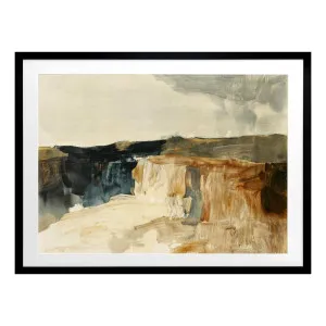 Cliffside Framed Print in 142 x 106cm by OZ Design, a Prints for sale on Style Sourcebook