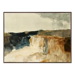 Cliffside Box Framed Canvas in 163 x 123cm by OZ Design, a Painted Canvases for sale on Style Sourcebook