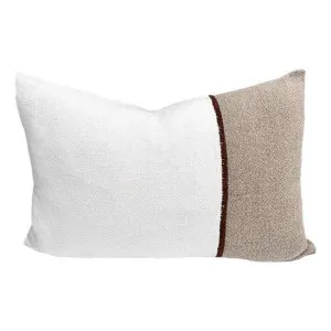 Bella Feather Fill Cushion 60x40cm in Off White / Natural by OZ Design, a Cushions, Decorative Pillows for sale on Style Sourcebook
