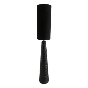 Belize Floor Lamp 30x180cm in Black by OZ Design, a Floor Lamps for sale on Style Sourcebook