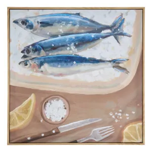 Scorpa Box Framed Canvas in 60x60cm by OZ Design, a Painted Canvases for sale on Style Sourcebook