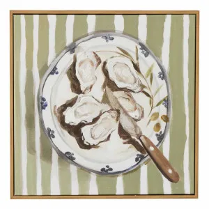 Shucked Box Framed Canvas in 40 x 40cm by OZ Design, a Painted Canvases for sale on Style Sourcebook