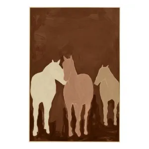 Roaming Herd Box Framed Canvas in 102 x 152cm by OZ Design, a Painted Canvases for sale on Style Sourcebook