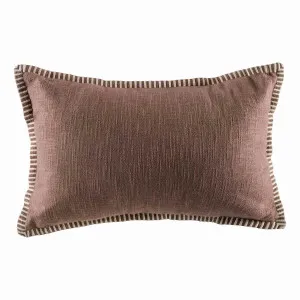 Barlow Feather Fill Cushion 60x40cm in Chocolate by OZ Design, a Cushions, Decorative Pillows for sale on Style Sourcebook