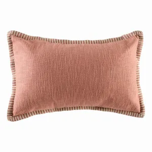 Barlow Feather Fill Cushion 60x40cm in Clay by OZ Design, a Cushions, Decorative Pillows for sale on Style Sourcebook