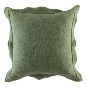 Dalton Feather Fill Cushion 50x50cm in Avocado by OZ Design, a Cushions, Decorative Pillows for sale on Style Sourcebook