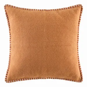 Elio Feather Fill Cushion 50x50cm in Toffee by OZ Design, a Cushions, Decorative Pillows for sale on Style Sourcebook