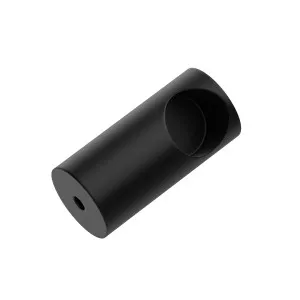 Round DIY Glass to Rail Fitting Matte Black by Estelle, a Door Hardware for sale on Style Sourcebook