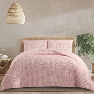 Morgan and Reid Gingham Strawberry Whip Comforter Set by null, a Quilts & Bedspreads for sale on Style Sourcebook