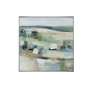 Abstract Meadow Wall Art Canvas 80cm x 80cm by Luxe Mirrors, a Artwork & Wall Decor for sale on Style Sourcebook