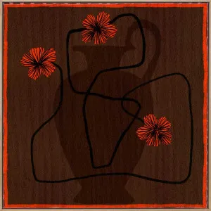 Out of Vase Blooms III Canvas Art Print by Urban Road, a Prints for sale on Style Sourcebook
