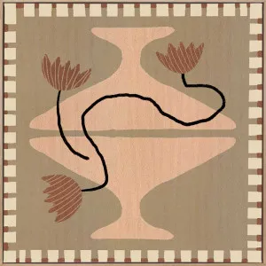 Out of Vase Blooms VIII Neutral Canvas Art Print by Urban Road, a Prints for sale on Style Sourcebook