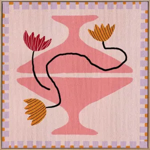 Out of Vase Blooms VIII Pink Canvas Art Print by Urban Road, a Prints for sale on Style Sourcebook