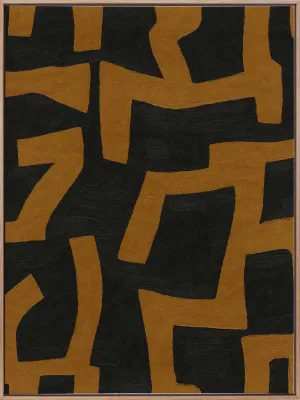 Primal Charcoal II Canvas Art Print by Urban Road, a Prints for sale on Style Sourcebook