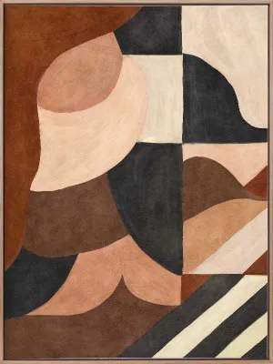Nouveau Dark II Canvas Art Print by Urban Road, a Prints for sale on Style Sourcebook