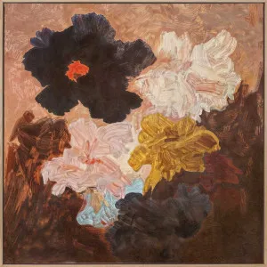 Floral Afterglow Canvas Art Print by Urban Road, a Prints for sale on Style Sourcebook