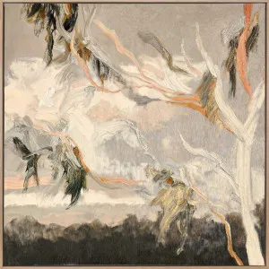 Evening Gum Leaves Canvas Art Print by Urban Road, a Prints for sale on Style Sourcebook