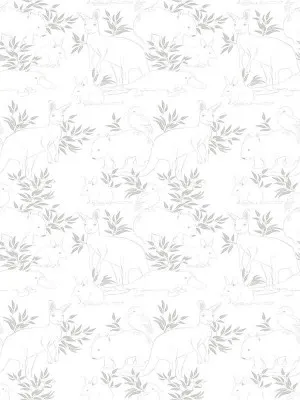 Bushland Friends I Grey Wallpaper by Urban Road, a Wallpaper for sale on Style Sourcebook