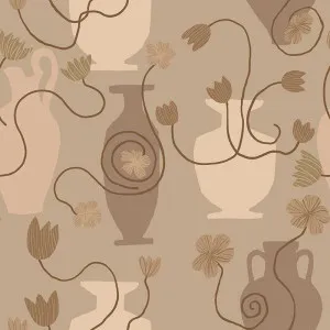 Ceremonia Neutral Wallpaper by Urban Road, a Wallpaper for sale on Style Sourcebook