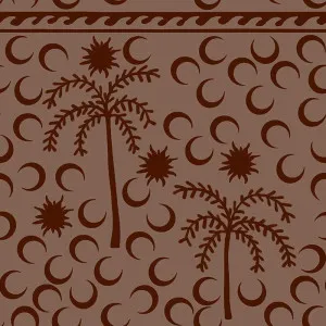 Desert Moons Dark Brown Wallpaper by Urban Road, a Wallpaper for sale on Style Sourcebook