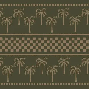 Coastal Road Olive Green Wallpaper by Urban Road, a Wallpaper for sale on Style Sourcebook