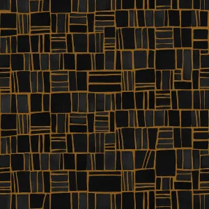 Tarrae Black Wallpaper by Urban Road, a Wallpaper for sale on Style Sourcebook