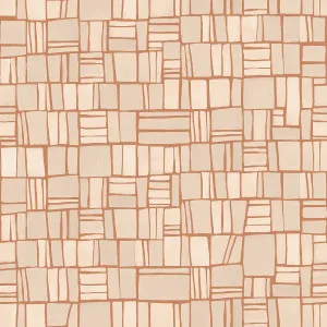 Tarrae Pale Peach Wallpaper by Urban Road, a Wallpaper for sale on Style Sourcebook