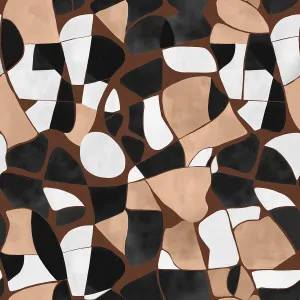 Mosaic Charcoal Wallpaper by Urban Road, a Wallpaper for sale on Style Sourcebook