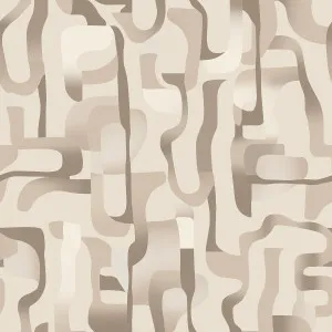 Grounded Muted Neutral Wallpaper by Urban Road, a Wallpaper for sale on Style Sourcebook