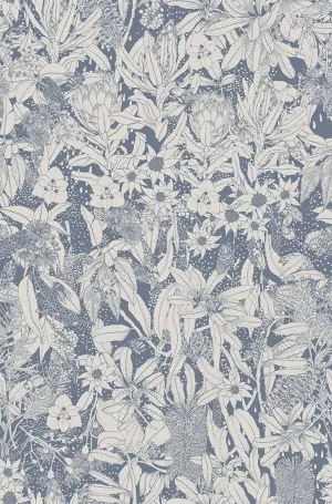 Monochrome Natives I Smoke Wallpaper by Urban Road, a Wallpaper for sale on Style Sourcebook