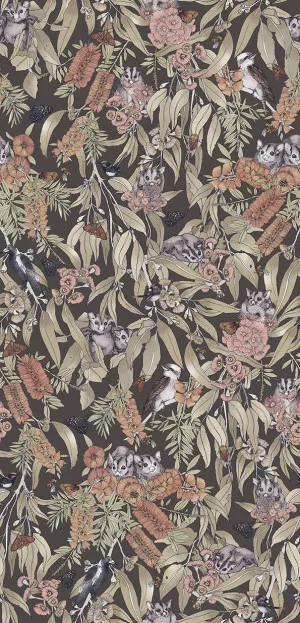 Sugar Gliders Khaki Wallpaper by Urban Road, a Wallpaper for sale on Style Sourcebook