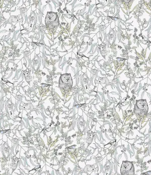 Endangered Wombat Periwinkle Wallpaper by Urban Road, a Wallpaper for sale on Style Sourcebook