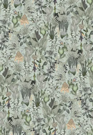 Rainforest Fern Green Wallpaper by Urban Road, a Wallpaper for sale on Style Sourcebook