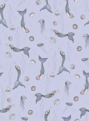 Mermaids Lilac Wallpaper by Urban Road, a Wallpaper for sale on Style Sourcebook