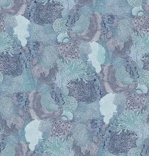 Natural Wonder Blues Wallpaper by Urban Road, a Wallpaper for sale on Style Sourcebook