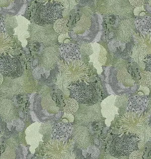 Natural Wonder Greens Wallpaper by Urban Road, a Wallpaper for sale on Style Sourcebook