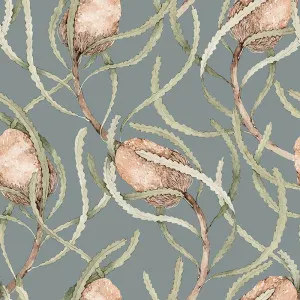 Banksia Grey Wallpaper by Urban Road, a Wallpaper for sale on Style Sourcebook
