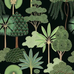 Forest for the Trees Dark Wallpaper by Urban Road, a Wallpaper for sale on Style Sourcebook