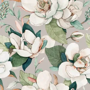 Magnolia Major Natural Wallpaper by Urban Road, a Wallpaper for sale on Style Sourcebook
