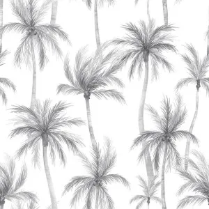 Island Breeze Grey Wallpaper by Urban Road, a Wallpaper for sale on Style Sourcebook