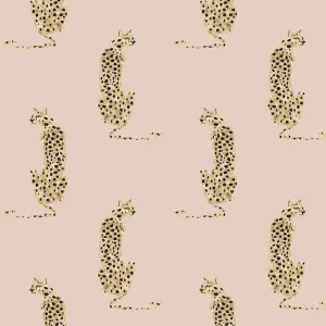 Leopard of Leisure Muted Wallpaper by Urban Road, a Wallpaper for sale on Style Sourcebook