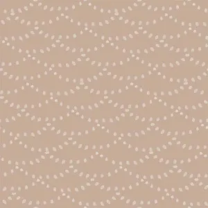 Dotted Scallops Blush Wallpaper by Urban Road, a Wallpaper for sale on Style Sourcebook