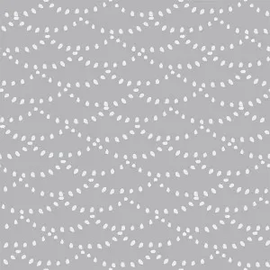 Dotted Scallops Grey Wallpaper by Urban Road, a Wallpaper for sale on Style Sourcebook