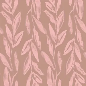 Olive Branch Blush Wallpaper by Urban Road, a Wallpaper for sale on Style Sourcebook