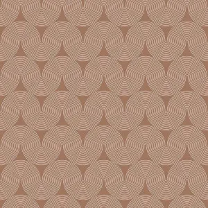 Great Gatsby Terracotta Wallpaper by Urban Road, a Wallpaper for sale on Style Sourcebook