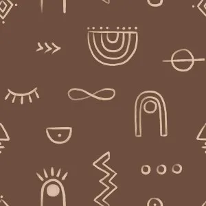 Wayfarer Brown Wallpaper by Urban Road, a Wallpaper for sale on Style Sourcebook